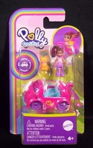 Polly Pocket CAT mini car with doll and pet #2 NEW - $11.95