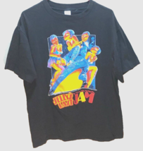 Jelly&#39;s Last Jam Broadway Musical Jazz George Wolf Vintage 90s Black T-S... - $24.89