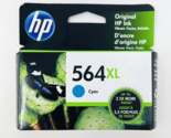 HP Printer Ink 564XL Cyan 564 Cartridge 3/2023 - £7.85 GBP