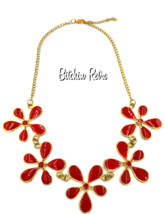 Flower Power Necklace, Perfect For Your Marsha Brady Costume  - £9.57 GBP