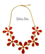 Flower Power Necklace, Perfect For Your Marsha Brady Costume  - £9.57 GBP