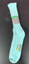 Vintage Burlington Gold Cup Light Blue Golf Socks Rare 10-13 green seam ... - £11.66 GBP