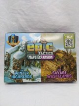 Tiny Epic Tactics Maps Expansion Winter Highlands Savage Wastelands - £20.96 GBP