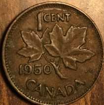 1950 Canada Small Cent Penny Coin - £1.01 GBP