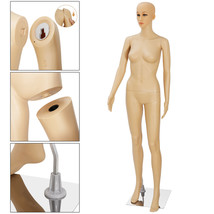 Realistic Display Head Turns Dress Body Form Show Model Female Mannequin... - $107.99