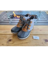 Sorel Out N About III Waterproof Gray Black Brown Boots Women Size 10.0 - £84.19 GBP