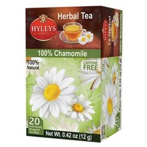 Chamomile Herbal Tea 3 Boxes (30/20/20) HYLEYS / Doblett w\ 70 bags Tota... - $4.23