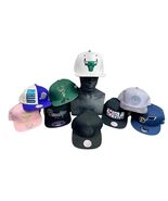 Lot of 9 NBA New Era Mitchell &amp; Ness 9Fifty &amp; Pro Standard Adjustable Ha... - $79.19