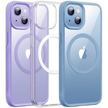 Magnetic Clear Iphone 14 Case &amp; Iphone 13 Case [No.1 Strong Magnets][Never Yello - £40.88 GBP