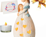 Mother&#39;s Day Gifts for Mom from Daughter, Mother &amp; Daughter Tea Light Ho... - $30.56