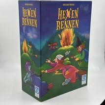 Queen Games Hexen Rennen Racing Witches Board Wooden Meeples English Rules - $73.87