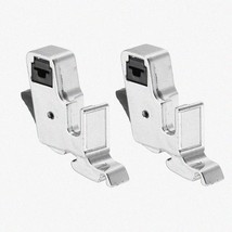 StitchMaster SlimFit Zipper Foot Set - 2Pcs Sewing Machine Embroidery Ac... - $23.71