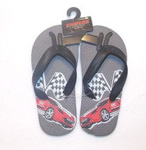 Empire Race Car Toddler Boys Flip Flops Sandals Size 6.5 NWOT - £6.26 GBP