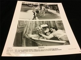 Movie Still Mermaids 1990 Winona Ryder, Cher, Christina Ricci 8x10 B&amp;W Glossy - £11.21 GBP