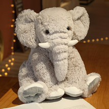 Elephant Plush Pillow Elephant Toys Stuffed Animals Plush Toys Baby Plush Doll I - £24.89 GBP