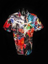 Robert Graham Biscayne  Colorful  Short Sleeve Shirt Size Large NWT - £194.34 GBP