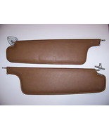 1970 PLYMOUTH FURY BROWN SUNVISORS OEM PAIR - $1,342.86 MXN