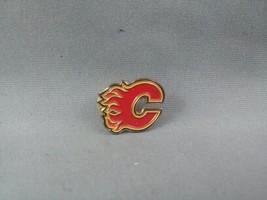 Calgary Flames Pin - Stamped Pin Featuring team Logo - Hat or Lapel Pin - £11.80 GBP