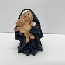 Sister Folk Love One Another Nun with Teddy Bear Maureen Carlson Figurin... - $12.20