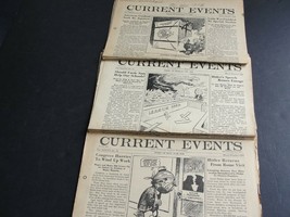 20 selective issues-January to June 1938-Current Events -School NEWSPAPER. - £28.80 GBP