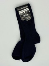 Vintage Leg Express Women&#39;s 9-11 Socks Cotton Blend Crew Socks NOS USA Sears - £9.10 GBP
