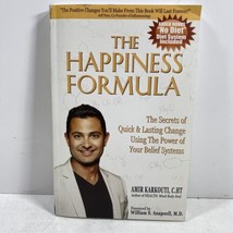 Happiness Formula The Secrets Of Quick &amp; Lasting Change Signed Amir Karkouti - £18.43 GBP