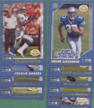 2000 Topps Seattle Seahawks Football Set - £3.17 GBP