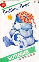 Care Bears 17&quot; Bedtime Soft Toy Vintage 1983 Butterick Pattern 6226 - £13.46 GBP