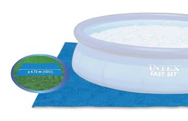 Intex Ground Cloth for 8ft to 15ft Round Above Ground Pools 15.5ft x 15.5ft - £32.38 GBP