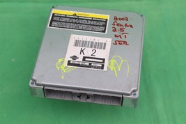 B15 Sentra SE-R SER Spec V 6spd MT ECU ECM PCM Engine Computer A56-Z55-b2h K2 image 3