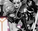 2024 Marvel Comics X-Men Szerdy Magik and Psylocke B&amp;W Virgin Variant #1 - $24.95