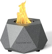 Yandm Tabletop Fire Bowls, Table Top Fire Pit, Indoor Outdoor Smores Maker Mini - £35.51 GBP