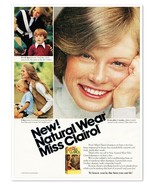 Miss Clairol Natural Wear Hair Color Vintage 1973 Full-Page Retro Magazi... - £7.63 GBP