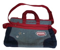 American Girl Messenger Bag denim blue Bath &amp; Body Works - £11.75 GBP