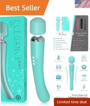 Luxury Cordless Massager - 8 Settings &amp; USB Rechargeable for On-The-Go T... - $49.50