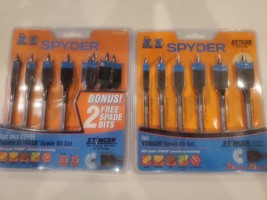 Spyder Stinger Spade Bit Set 2 Packs 14 bits. - £27.69 GBP