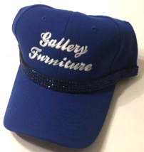 Gallery Furniture 90s Blue Houston Jewels Band Strapback Hat Cap One Siz... - $7.84