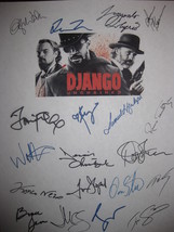 Django Unchained Signed Film Movie Screenplay Script X19 Autograph Quentin Taran - £15.73 GBP