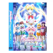 DVD Sailor Moon Eternal Part 1&amp;2 English Dubbed All Region Serena Anime Movies - £20.57 GBP