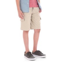 Wrangler Boys Cargo Jogger Shorts Active Flex Buff Color Size X-Small 4-5 New - £9.97 GBP