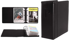 Broadway Play Program Theater Playbill Binder With 30 Custom Sheet Prote... - $87.99