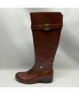 Tommy Hilfiger Ladies Twgesina-R BROWN Faux Leather Tall Boots Shoes 9M - £37.36 GBP