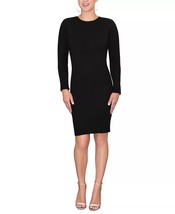 Rachel Rachel Roy Women Katerina Cutout Ribbed-Knit Dress Black Size S $159 - £38.63 GBP