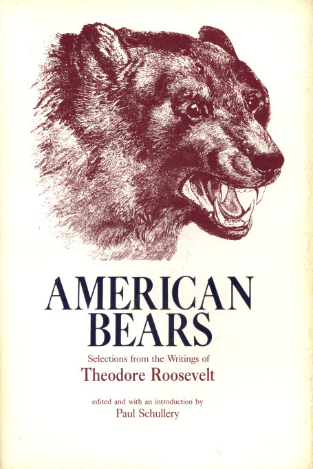 American Bears, Theodore Roosevelt, hardcover, good used condition - $1.99