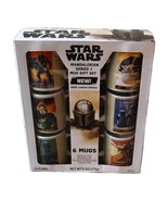 New 2020 Limited Edition Disney Star Wars The Mandalorian Mug Set  6 Cup... - $691.41 MXN