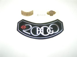 Harley Davidson 2000 HG patch and 2 pins inv 3 - $7.91