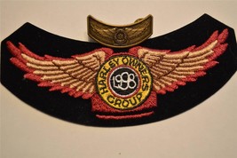 Harley Davidson 1998  HG patch and 1 pin  inv 35 - £7.92 GBP