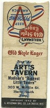 ART&#39;S Tavern  Madison  WIS, WI.   399 - £3.15 GBP