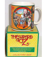 Wizard of Oz Dorothy Lion Tin Man Scarecrow Mug Retired Cup Enesco Vintage - £31.93 GBP