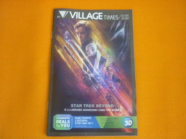 Star Trek Beyond Movie Cinema Movie Program Leaflet from Greece Greek - £16.02 GBP